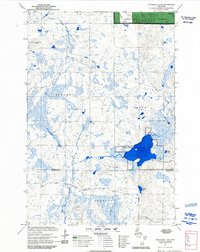 Download a high-resolution, GPS-compatible USGS topo map for Totagatic Lake, WI (1992 edition)