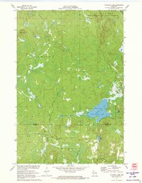 Download a high-resolution, GPS-compatible USGS topo map for Totagatic Lake, WI (1973 edition)