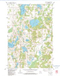 Download a high-resolution, GPS-compatible USGS topo map for Trade Lake, WI (1983 edition)