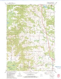 Download a high-resolution, GPS-compatible USGS topo map for Tunnel%20City, WI (1984 edition)