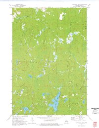 Download a high-resolution, GPS-compatible USGS topo map for Turntable Creek, WI (1976 edition)