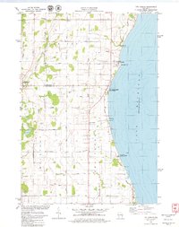 Download a high-resolution, GPS-compatible USGS topo map for Two Creeks, WI (1979 edition)