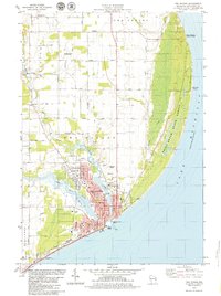 Download a high-resolution, GPS-compatible USGS topo map for Two Rivers, WI (1979 edition)