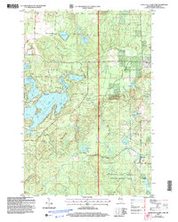 preview thumbnail of historical topo map of Bayfield County, WI in 2005