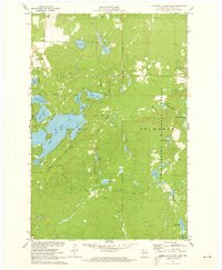 Download a high-resolution, GPS-compatible USGS topo map for Upper Eau Claire Lake, WI (1973 edition)