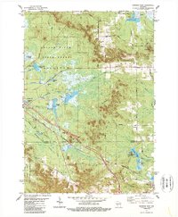 Download a high-resolution, GPS-compatible USGS topo map for Warrens West, WI (1989 edition)