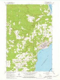 Download a high-resolution, GPS-compatible USGS topo map for Washburn, WI (1976 edition)