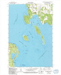 Download a high-resolution, GPS-compatible USGS topo map for Washington%20Island%20SW, WI (1994 edition)