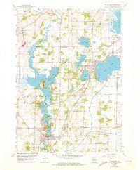 Download a high-resolution, GPS-compatible USGS topo map for Waterford, WI (1973 edition)