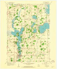 Download a high-resolution, GPS-compatible USGS topo map for Waterford, WI (1960 edition)