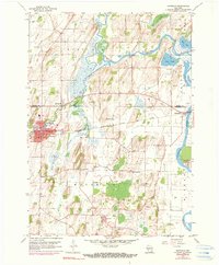 Download a high-resolution, GPS-compatible USGS topo map for Waterloo, WI (1990 edition)