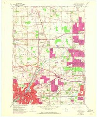 Download a high-resolution, GPS-compatible USGS topo map for Waukesha, WI (1973 edition)