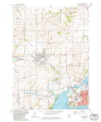 Download a high-resolution, GPS-compatible USGS topo map for Waunakee, WI (1984 edition)
