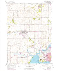 Download a high-resolution, GPS-compatible USGS topo map for Waunakee, WI (1975 edition)