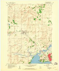 Download a high-resolution, GPS-compatible USGS topo map for Waunakee, WI (1960 edition)