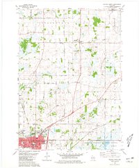 Download a high-resolution, GPS-compatible USGS topo map for Waupun%20North, WI (1981 edition)