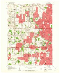 Download a high-resolution, GPS-compatible USGS topo map for Wauwatosa, WI (1961 edition)