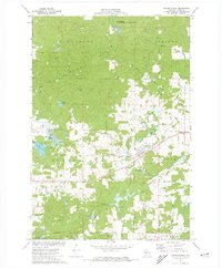 Download a high-resolution, GPS-compatible USGS topo map for Weyerhauser, WI (1974 edition)