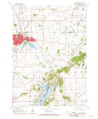 Download a high-resolution, GPS-compatible USGS topo map for Whitewater, WI (1970 edition)