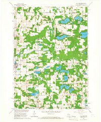 Download a high-resolution, GPS-compatible USGS topo map for Wild Rose, WI (1966 edition)
