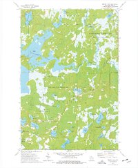 Download a high-resolution, GPS-compatible USGS topo map for Wilson%20Lake, WI (1976 edition)