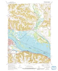 Download a high-resolution, GPS-compatible USGS topo map for Winona East, WI (1991 edition)