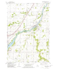 1974 Map of Wrightstown, 1978 Print