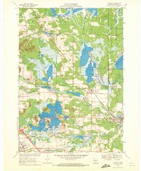Download a high-resolution, GPS-compatible USGS topo map for Wyeville, WI (1972 edition)