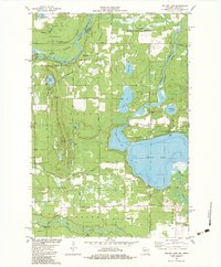 Download a high-resolution, GPS-compatible USGS topo map for Yellow Lake, WI (1983 edition)
