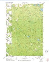 Download a high-resolution, GPS-compatible USGS topo map for Zoar, WI (1977 edition)