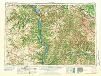 1961 Map of La Crosse