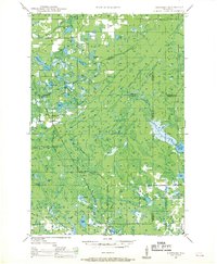 preview thumbnail of historical topo map of Washburn County, WI in 1947