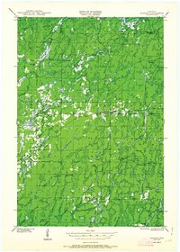 preview thumbnail of historical topo map of Sawyer County, WI in 1947