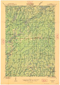 Download a high-resolution, GPS-compatible USGS topo map for Draper, WI (1947 edition)