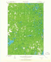 Download a high-resolution, GPS-compatible USGS topo map for Drummond, WI (1966 edition)