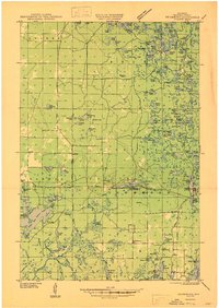 Download a high-resolution, GPS-compatible USGS topo map for Drummond, WI (1947 edition)