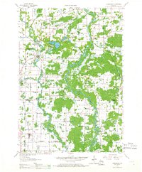 Download a high-resolution, GPS-compatible USGS topo map for Embarrass, WI (1966 edition)