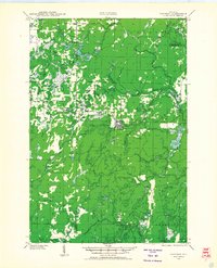1939 Map of Goodman, 1956 Print