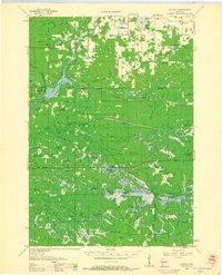 Download a high-resolution, GPS-compatible USGS topo map for Hatfield, WI (1960 edition)