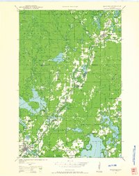 Download a high-resolution, GPS-compatible USGS topo map for Hayward, WI (1965 edition)