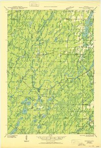 Download a high-resolution, GPS-compatible USGS topo map for Kennedy, WI (1950 edition)