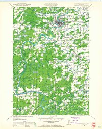 Download a high-resolution, GPS-compatible USGS topo map for Ladysmith, WI (1967 edition)