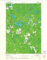 Download a high-resolution, GPS-compatible USGS topo map for Lily, WI (1968 edition)