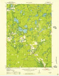 Download a high-resolution, GPS-compatible USGS topo map for Lily, WI (1956 edition)