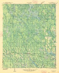 preview thumbnail of historical topo map of Oneida County, WI in 1947