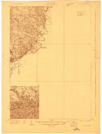 1928 Map of Melrose, WI