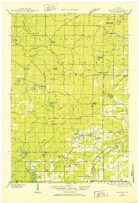 Download a high-resolution, GPS-compatible USGS topo map for Moquah, WI (1952 edition)