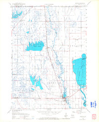 Download a high-resolution, GPS-compatible USGS topo map for Necedah, WI (1967 edition)