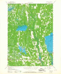 Download a high-resolution, GPS-compatible USGS topo map for Necedah, WI (1967 edition)