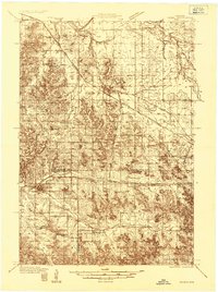 1935 Map of Osseo